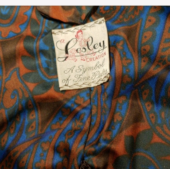 Vtg Boho Joseph Horne Co. Faux Fur Pittsburgh Coat - Picture 7 of 7